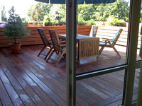 Lodžie v radovej zástavbe.